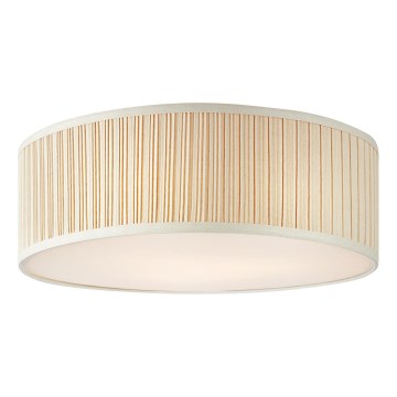 Markslöjd 109133 - LUX Ceiling Light, 3×E27 (max 60W), 230V, Ø 57 cm, Linen