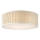 Markslöjd 109133 - LUX Ceiling Light, 3×E27 (max 60W), 230V, Ø 57 cm, Linen