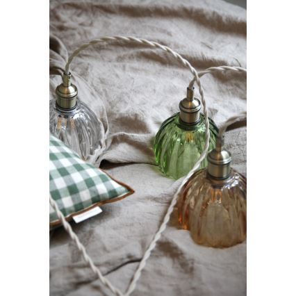 Markslöjd 109137 - GOTA cable-hung pendant light 1xE14/40W/230V smoky beige/brass