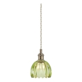 Markslöjd 109138 - GOTA Cable Pendant Light 1xE14/40W/230V, Smoked Green/Brass