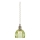 Markslöjd 109138 - GOTA Cable Pendant Light 1xE14/40W/230V, Smoked Green/Brass