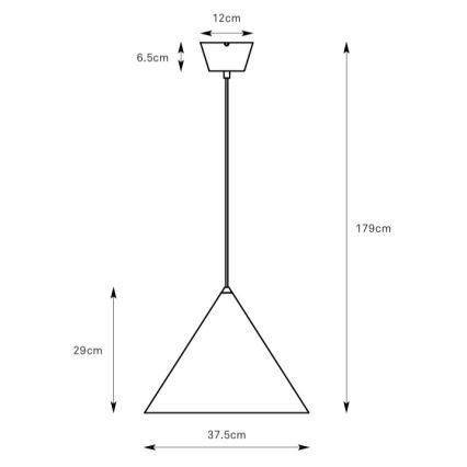 Markslöjd 109163 - TIP pendant light suspended on cable 1xE27/60W/230V polished chrome