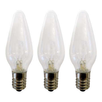 Markslöjd 702324 - SET 3x Heavy-duty Christmas bulb RESERVLAMPA E10/3W/34V