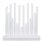 Markslöjd 702639 - LED Christmas candlestick ROMANS LED/0,9W/3xAA white