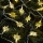 Markslöjd 702935 - LED Christmas chain STJÄRNA 20xLED/3xAA 1,9m warm white