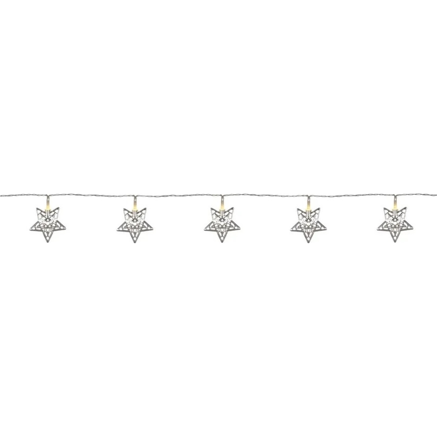 Markslöjd 703173 - LED Christmas chain LILLAN LED/3xAA 2,1m warm white