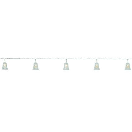 Markslöjd 703237 - LED Christmas string lights BELL 10xLED 2,1m