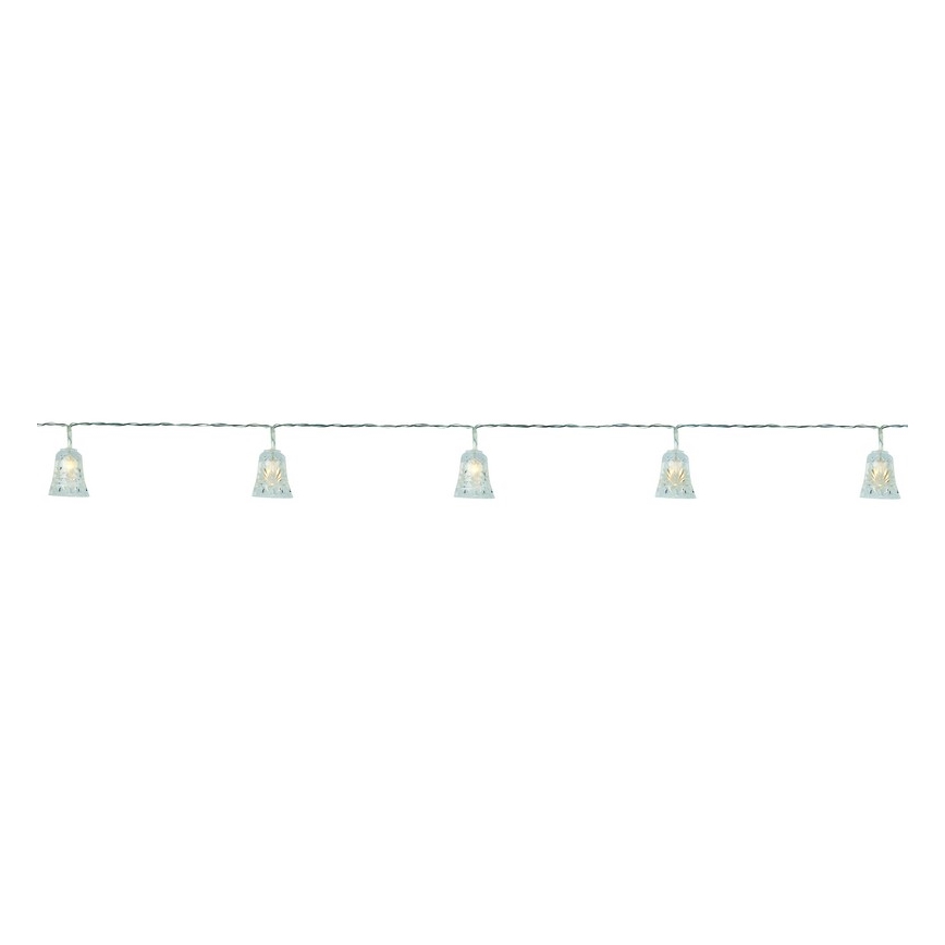 Markslöjd 703237 - LED Christmas string lights BELL 10xLED 2,1m