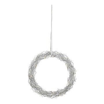 Markslöjd 703442 - LED Christmas decoration JULLE 30xLED/0.03W/4.5V silver