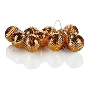 Markslöjd 703781 - LED Christmas chain BIGSOLO 10xLED 1,65m warm white