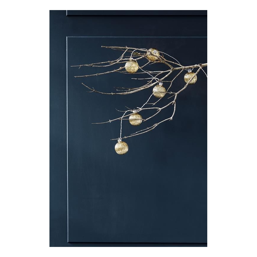 Markslöjd 703781 - LED Christmas chain BIGSOLO 10xLED/3xAA 1,65m warm white