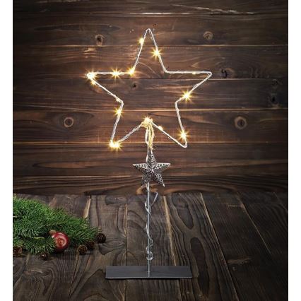 Markslöjd 703805 - LED Christmas decoration VIKHEM 15xLED/0.45W/4.5V