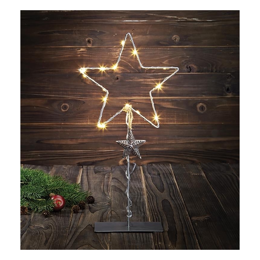 Markslöjd 703805 - LED Christmas decoration VIKHEM 15xLED/0.45W/4.5V