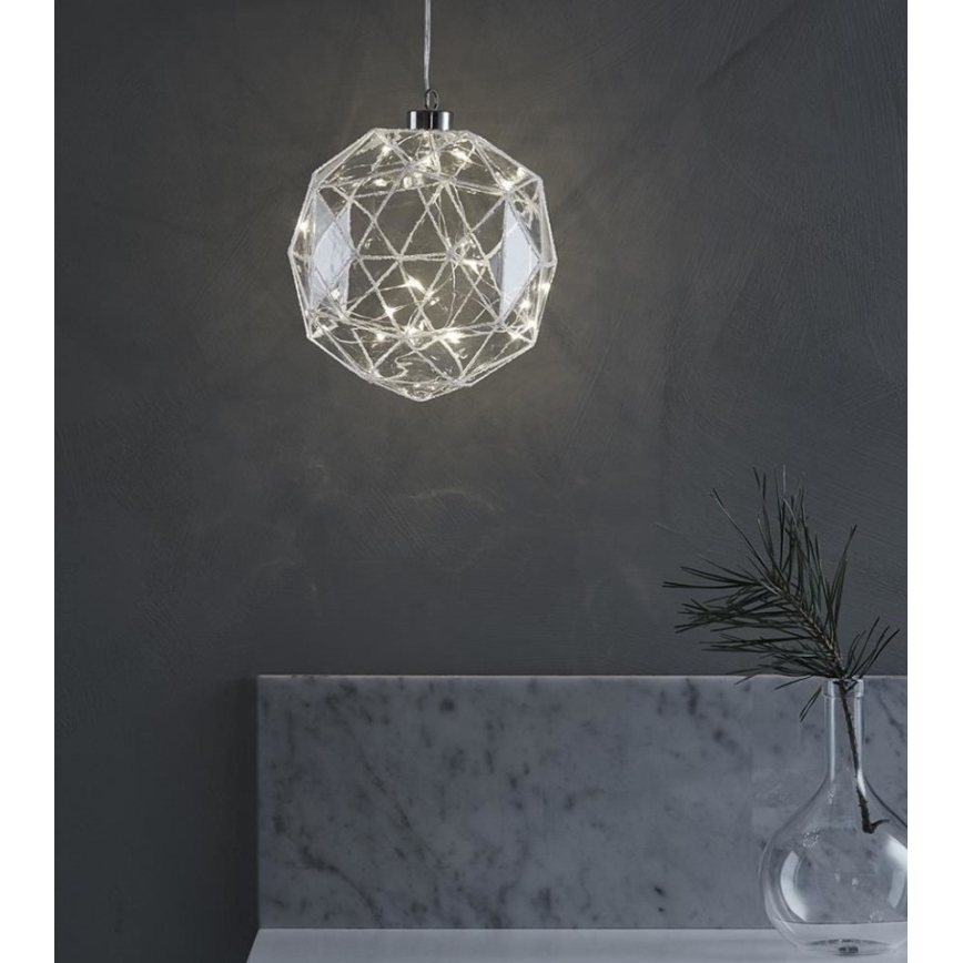 Markslöjd 703837 - Christmas decoration 20xLED/0,6W/3xAA