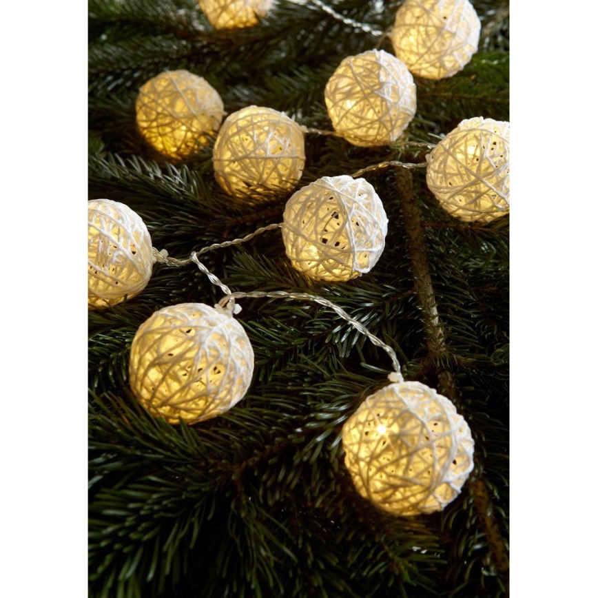 Markslöjd 703901 - Christmas decoration SIA LED/0.06W/3xAA 150 cm