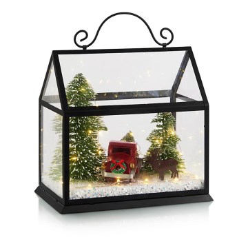 Markslöjd 704792 - LED Christmas decoration HOUSE LED/3xAAA