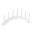 Markslöjd 704830 - Christmas candelabra ATLE 7xE10/3W/230V white