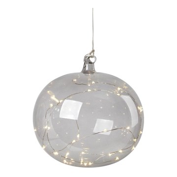 Markslöjd 704863 - LED Christmas decoration LINA 20xLED/0.6W/4.5V grey