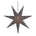 Markslöjd 704877 - Christmas decoration KARLA 1xE14/25W/230V black 75 cm