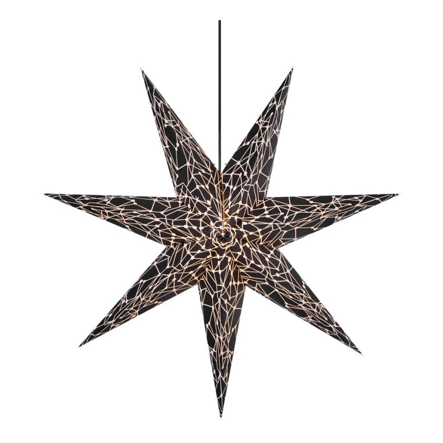 Markslöjd 704877 - Christmas decoration KARLA 1xE14/25W/230V black 75 cm