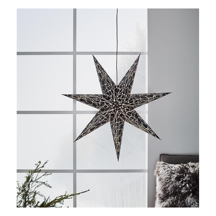 Markslöjd 704877 - Christmas decoration KARLA 1xE14/25W/230V black 75 cm