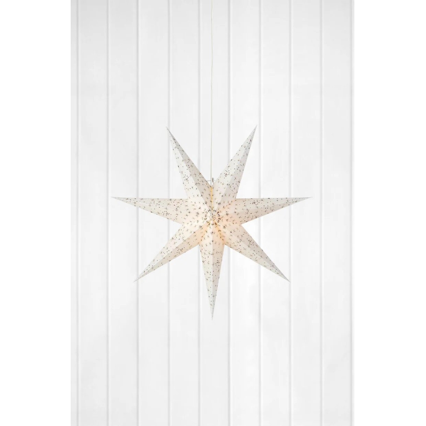 Markslöjd 704910 - Christmas decoration OLIVIA 1xE14/6W/230V 75 cm white