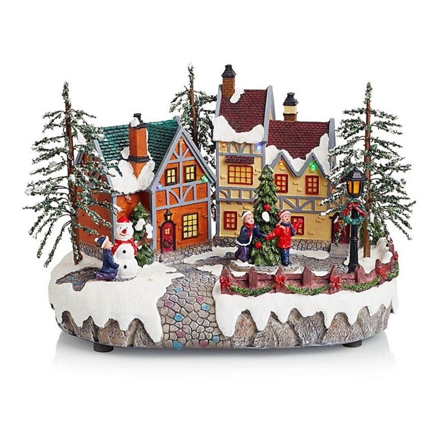 Markslöjd 704965 - LED Christmas decoration LUBECK LED/3xAA