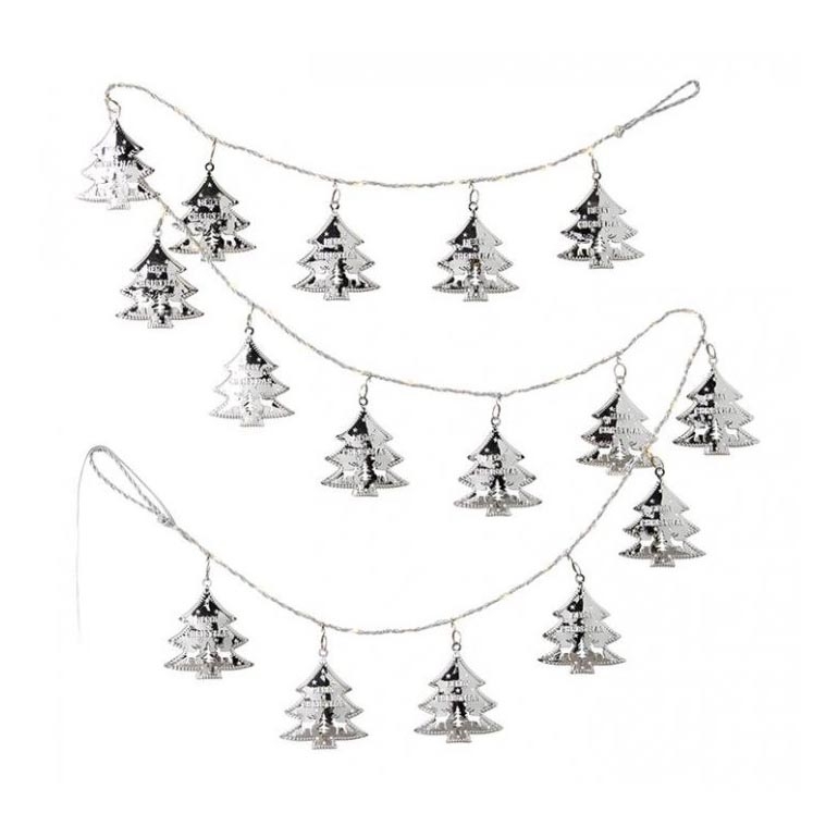 Markslöjd 704981 - LED Decorative chain GERDA 40xLED/2xAA 1,8m warm white