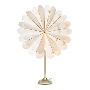 Markslöjd 705303 - Christmas decoration MARIGOLD 1xE14/25W/230V 68 cm white