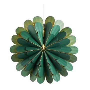 Markslöjd 705308 - Christmas decoration MARIGOLD 1xE14/25W/230V 60 cm green