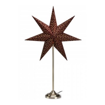 Markslöjd 705313 - Christmas decoration BAROQUE 1xE14/25W/230V 65 cm burgundy