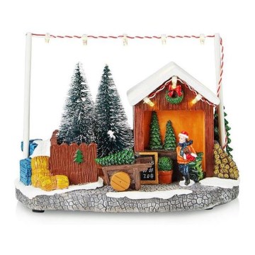 Markslöjd 705408 - LED Christmas decoration ELTA LED/0,48W/2xAA multicolor