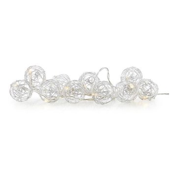 Markslöjd 705442 - LED Decorative chain ZOO 10xLED/2xAA 1,6m warm white