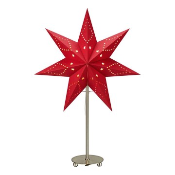 Markslöjd 705544 - Christmas decoration SATURNUS 1xE14/25W/230V 35 cm red