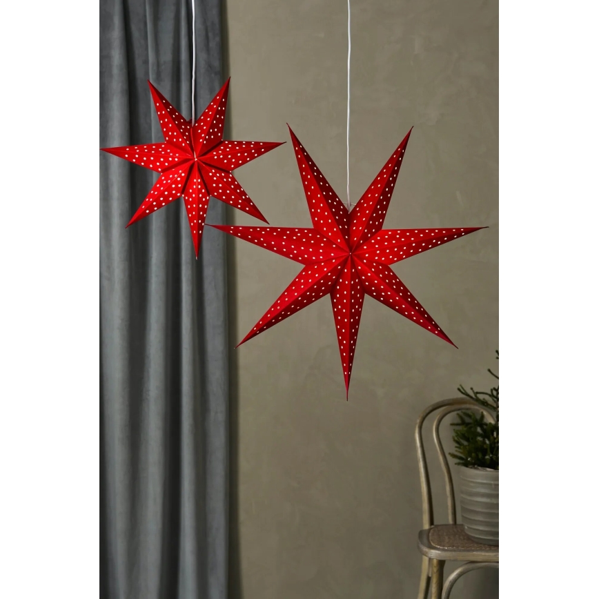 Markslöjd 705608 - LED Christmas decoration BLINK LED/0.2 W/3xAA Ø 45 cm red
