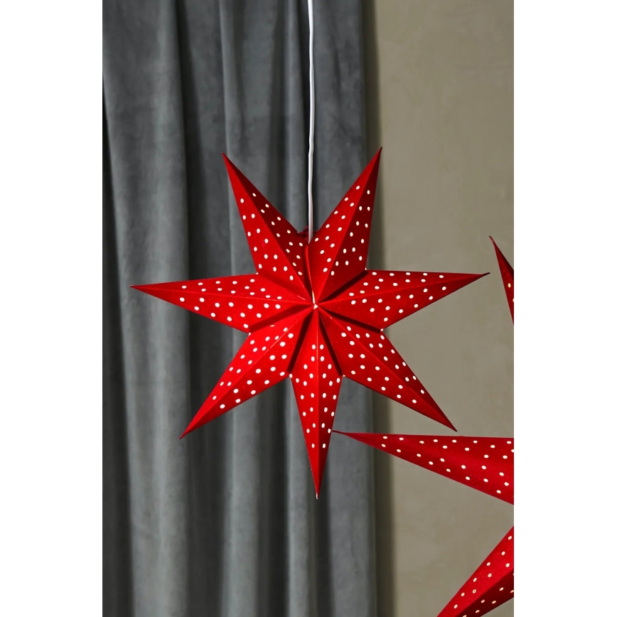 Markslöjd 705608 - LED Christmas decoration BLINK LED/0.2 W/3xAA Ø 45 cm red