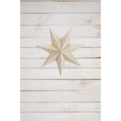 Markslöjd 705610 - BLANK LED Christmas Decoration, LED 0.2 W, 3xAA, Ø 45 cm, Gold