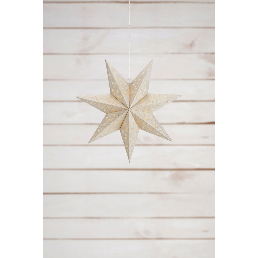 Markslöjd 705610 - BLANK LED Christmas Decoration, LED 0.2 W, 3xAA, Ø 45 cm, Gold