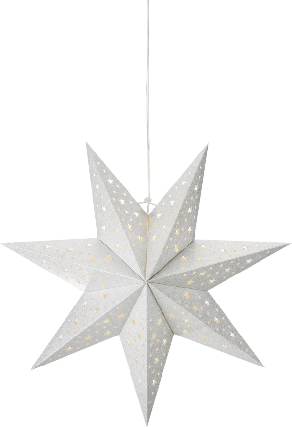 Markslöjd 705612 - LED Christmas decoration BLANK LED/0.2W/3xAA Ø 45 cm silver