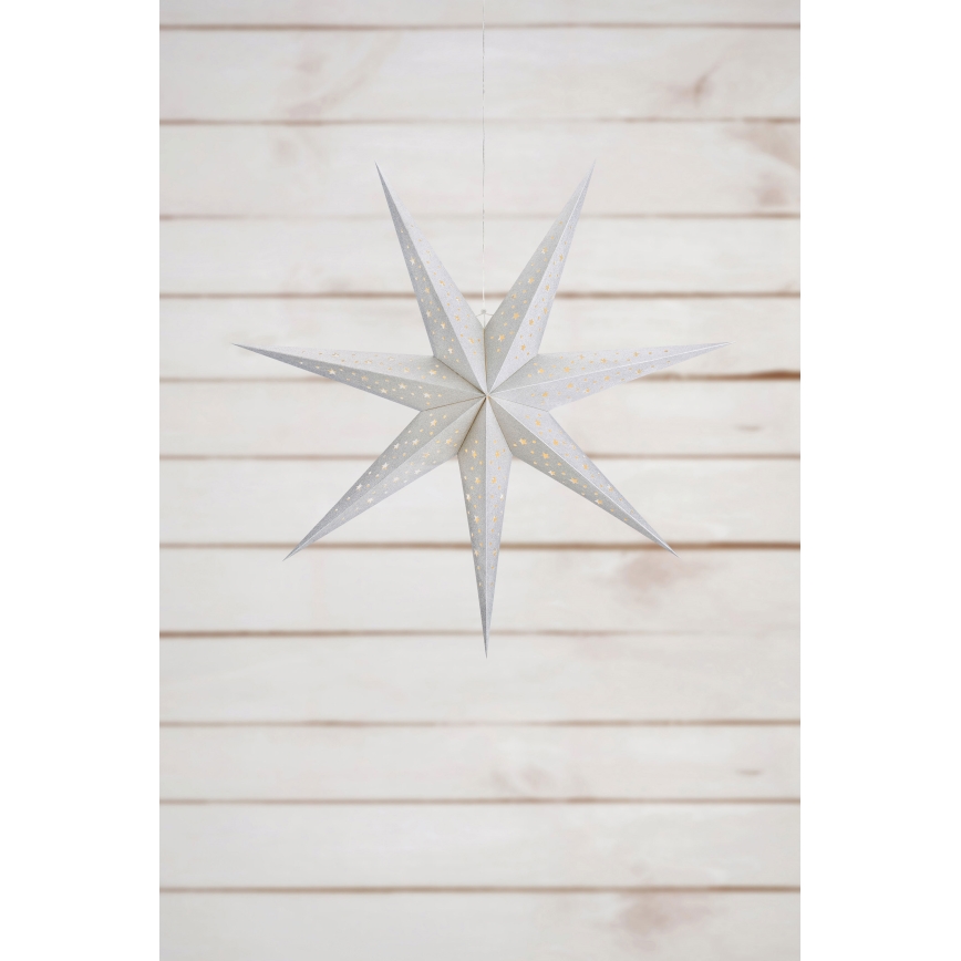 Markslöjd 705613 - LED Christmas decoration BLANK LED/0,4W/3xAA 75 cm silver