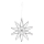 Markslöjd 705749 - LED Christmas decoration GLEAM LED/0,6W/3xAA black