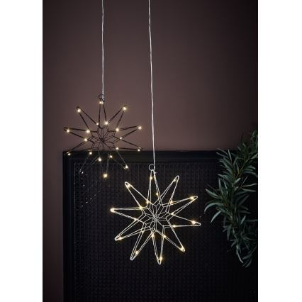 Markslöjd 705750 - LED Christmas decoration GLEAM LED/0,6W/3xAA silver