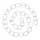 Markslöjd 705753 - LED Decorative chain SERVE LED/3xAA 1,9m silver