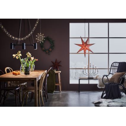 Markslöjd 705753 - LED Decorative chain SERVE LED/3xAA 1,9m silver