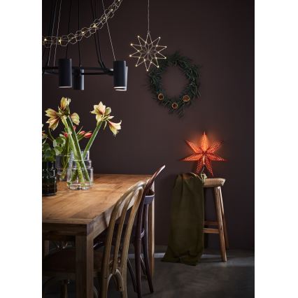 Markslöjd 705753 - LED Decorative chain SERVE LED/3xAA 1,9m silver
