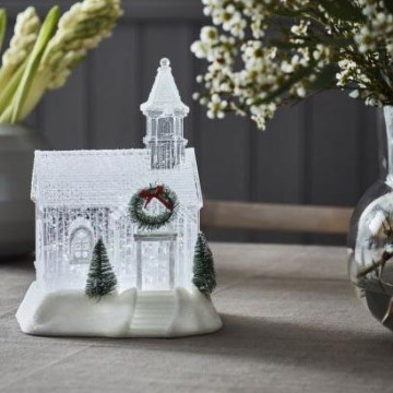 Markslöjd 705820 - LED Christmas decoration CHAPELLE LED/0,9W/3xAA chapel