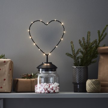 Markslöjd 705855 - LED Christmas decoration SWEETIE LED/0,45W/3xAA heart