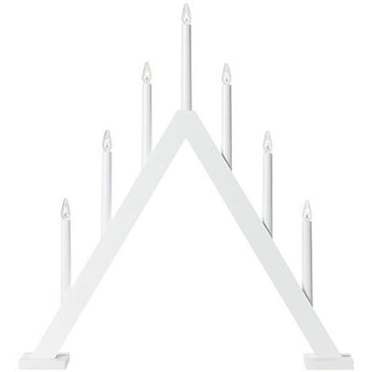 Markslöjd 706225 - Christmas candlestick ARIELE 7xE10/3W/230V white