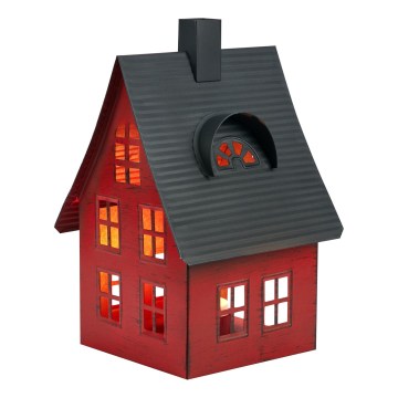 Markslöjd 706367 - LED Christmas decoration LUTON LED/0,1W/1xCR2032 red/black