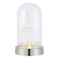 Markslöjd 706528 - LED Christmas decoration ISLA LED/0,06W/3xAA polished chrome/reindeer